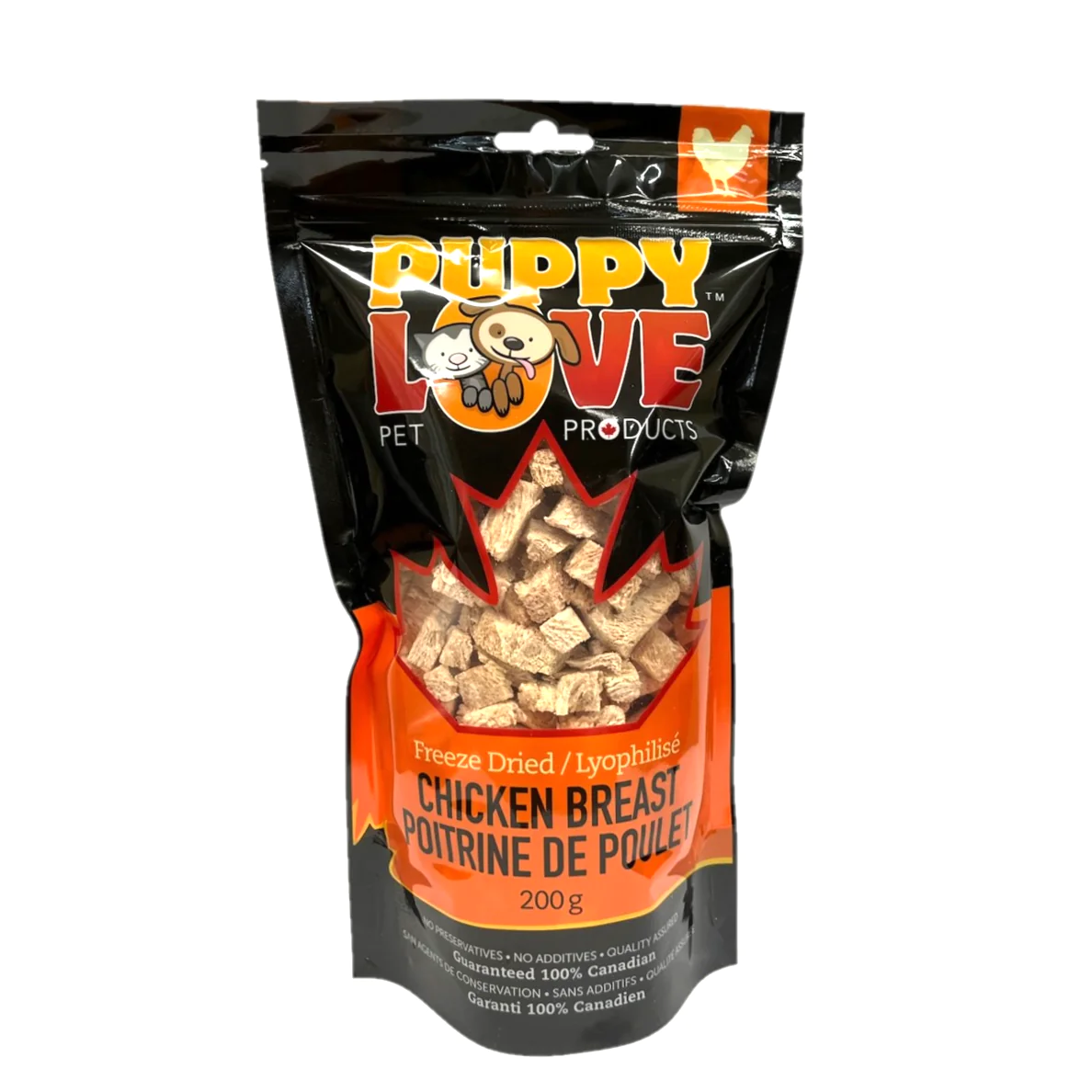 PUPPY LOVE FreezeDried Chicken Breast Pet Treat, 7 oz (200 g