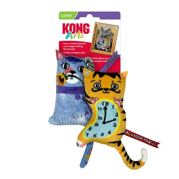 PELUCHE KONG F ARTES X 2 DALI VAN GOGH KONG x 2