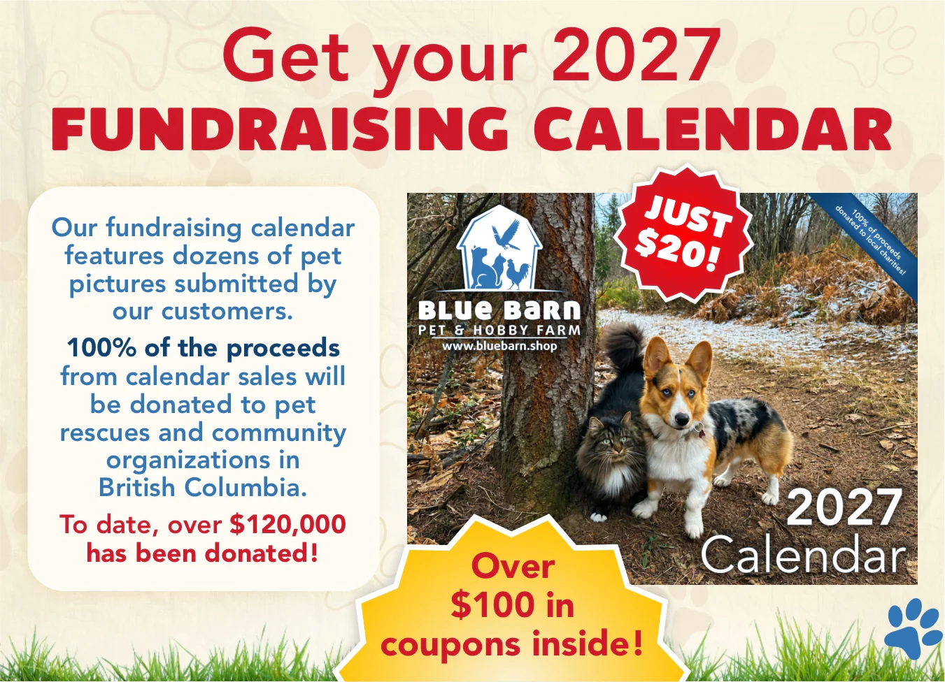 Blue Barn Calendar
